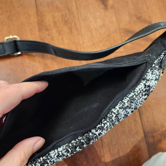 Banana Republic tweed and leather fanny pack belt bag - Picture 7 of 9